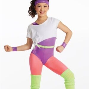 80’s Dance Costume unitard